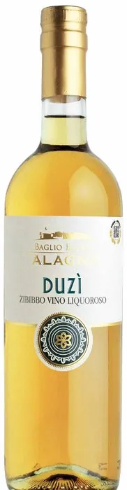 Bottiglia Duzì Zibibbo Baglio Baiata Alagna