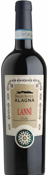 Bottiglia Lannì Sicilia DOC Baglio Baiata Alagna