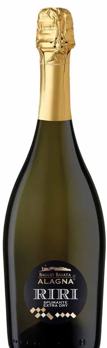 Bottiglia Rirì Spumante Extra Dry Baglio Baiata Alagna