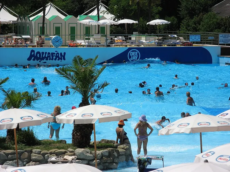 Piscina all'Aquafan di Riccione
