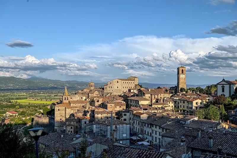 Veduta di Anghiari