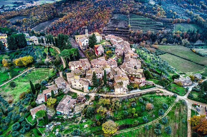 Montefioralle, Chianti