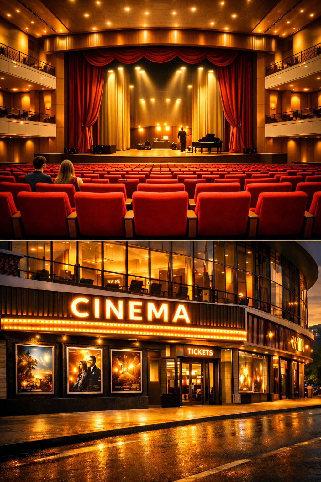 Spettacoli, cinema e teatri
