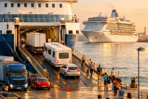 Porti e collegamenti marittimi, traghetti e navi