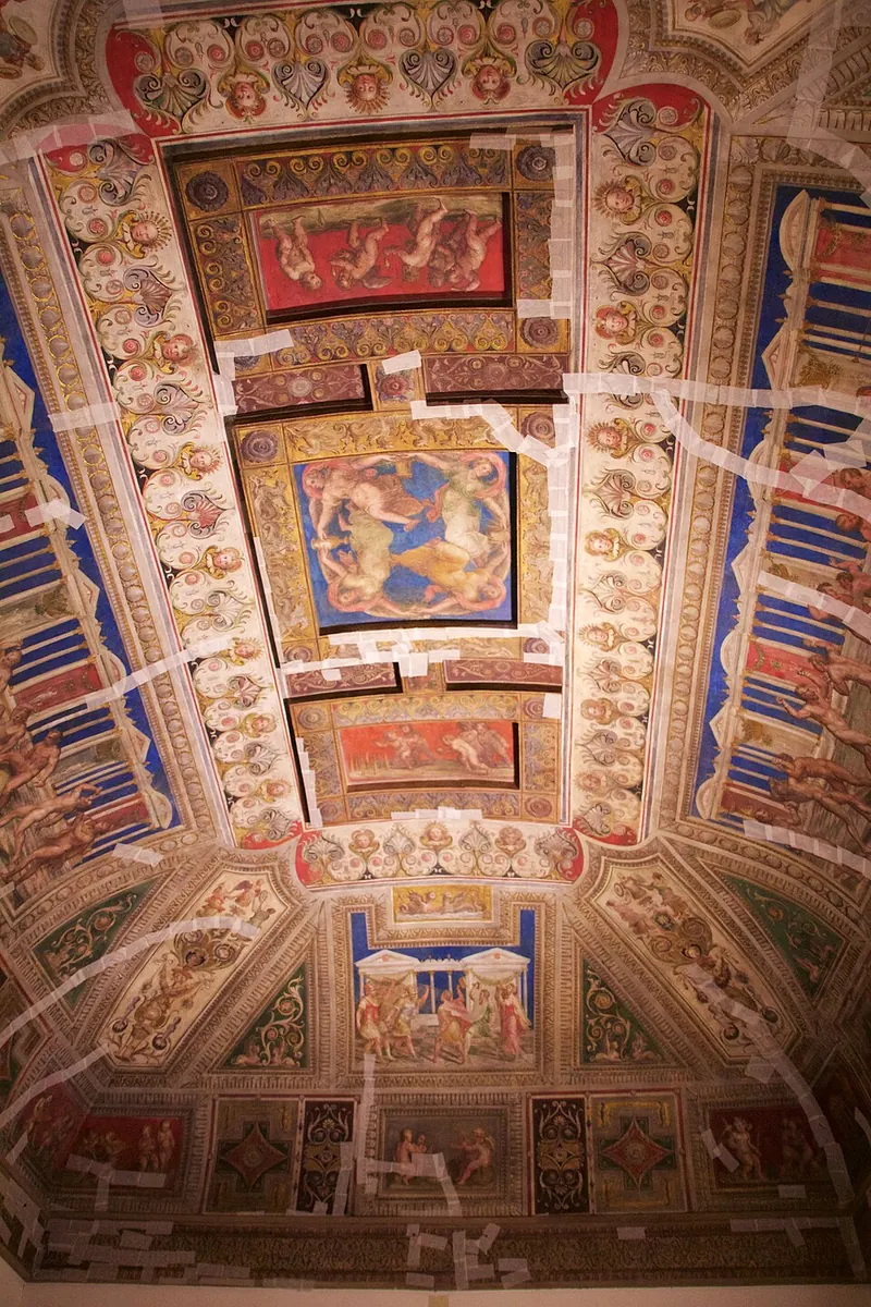 Castello Estense di Ferrara con le quattro torri