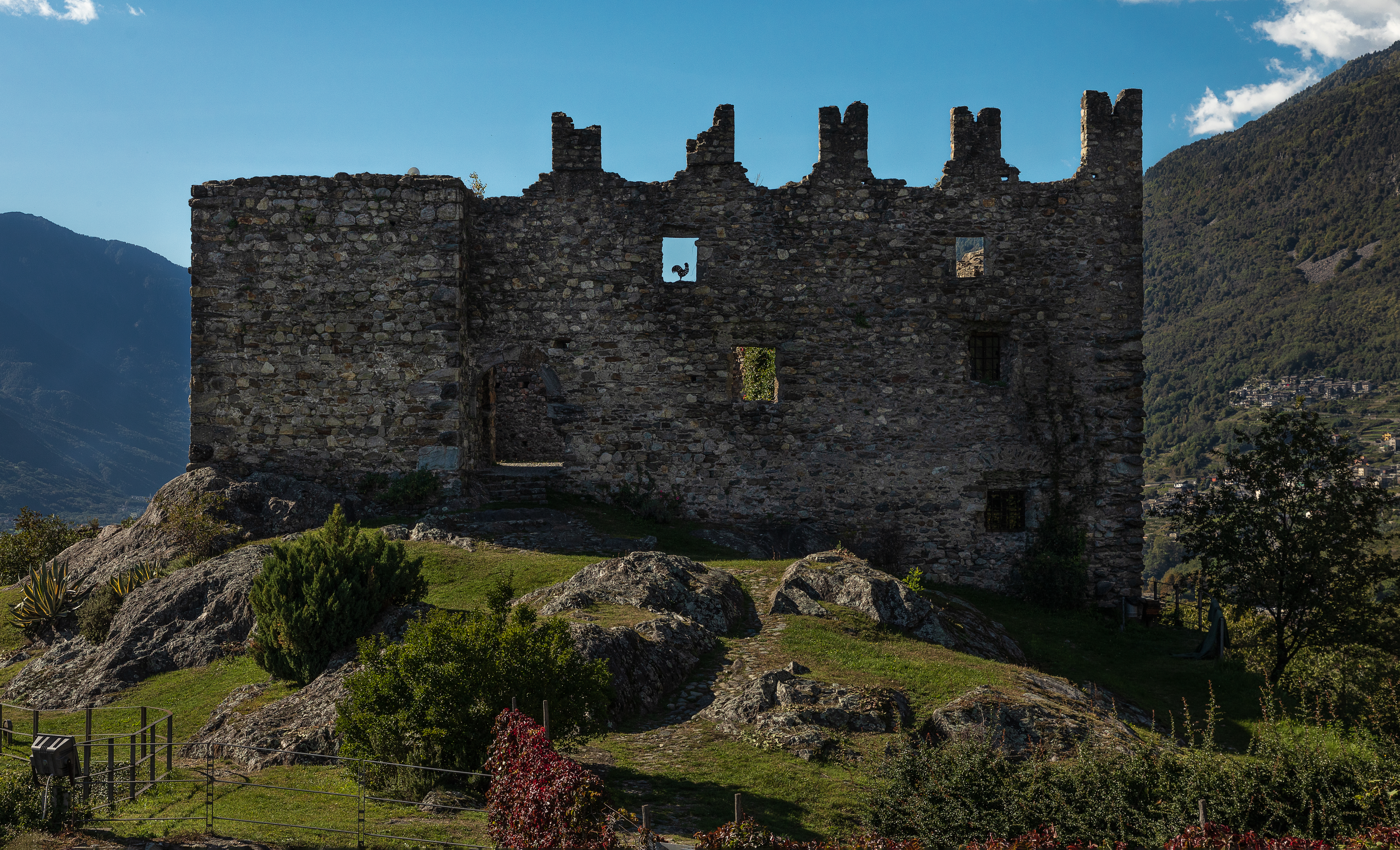 Castel Grumello, Montagna in Valtellina