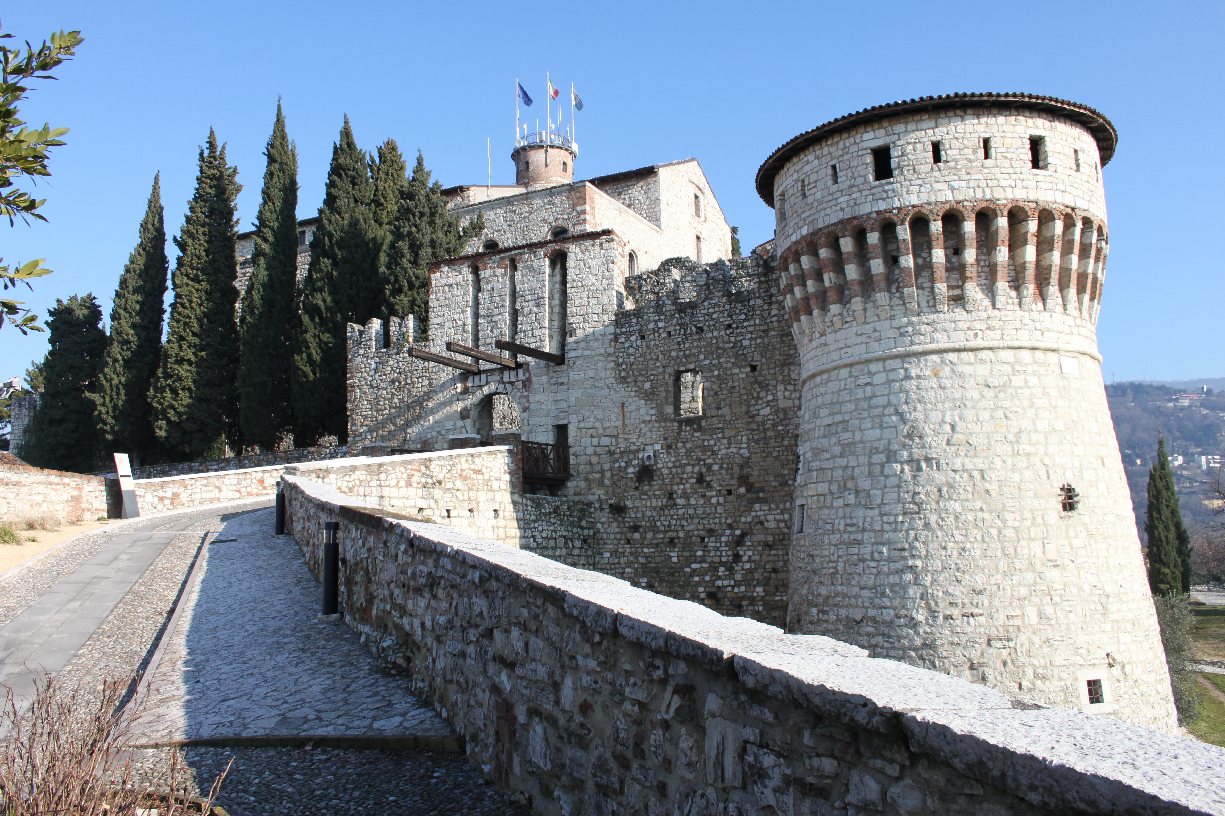 Castello di Brescia sul Colle Cidneo