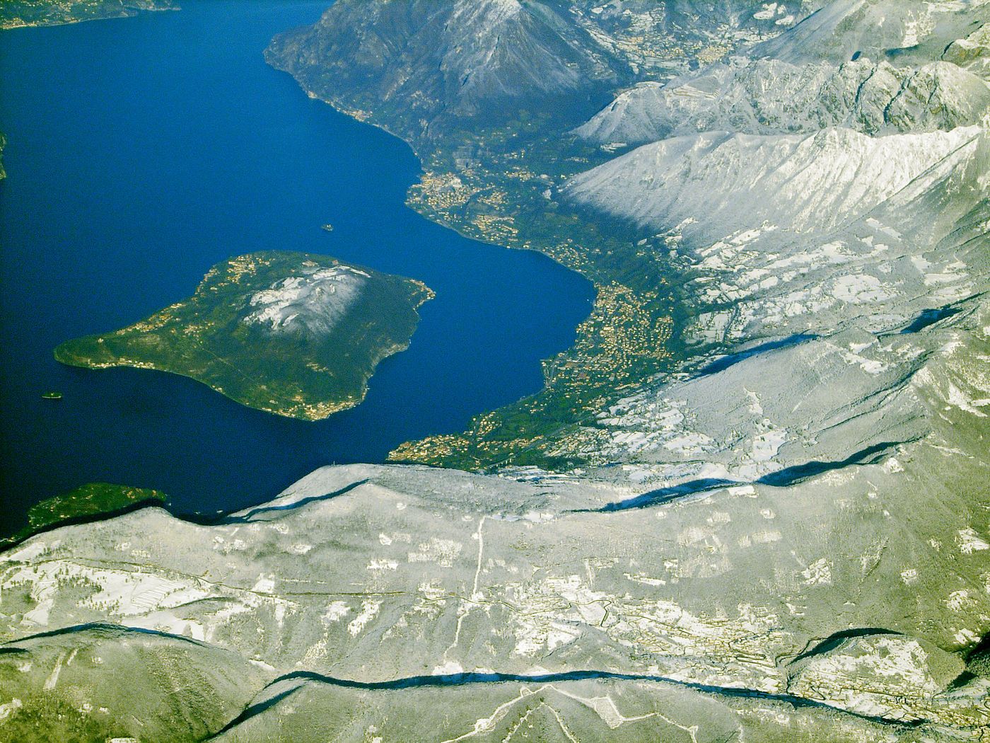 Lago d'Iseo (Sebino), sponda bergamasca