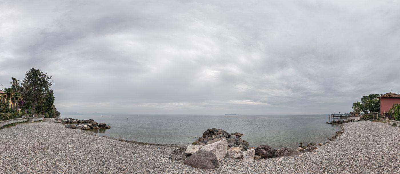 Lago di Garda, sponda bresciana presso Manerba