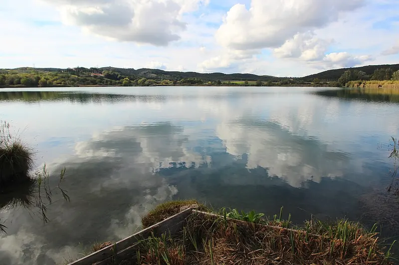 Il lago dell'Accesa a Massa Marittima