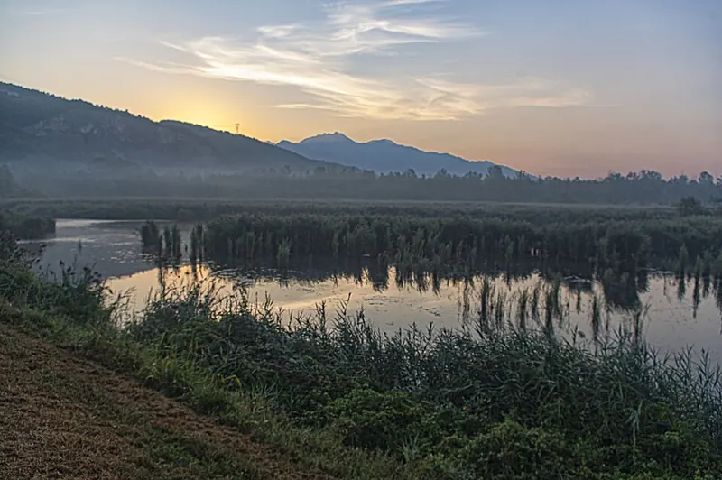 Il lago di Porta a Montignoso
