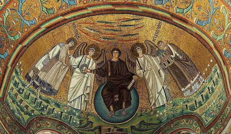 Mosaico dell'abside della Basilica di San Vitale a Ravenna
