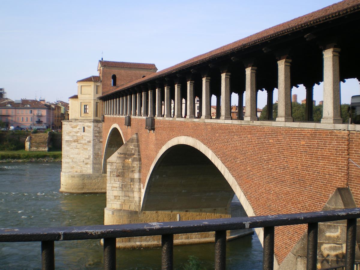 Ponte Coperto, Pavia