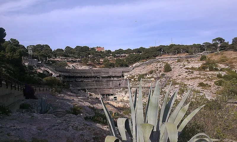 Anfiteatro romano di Cagliari, Cagliari