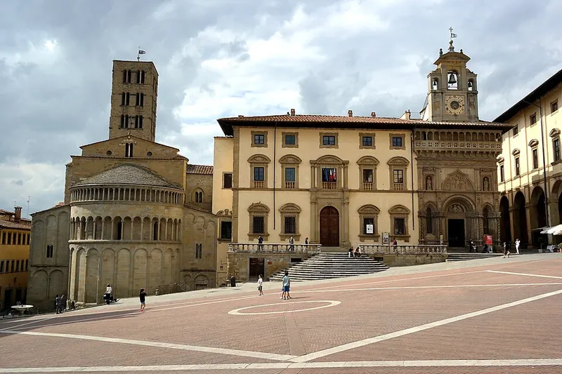 Piazza Grande ad Arezzo