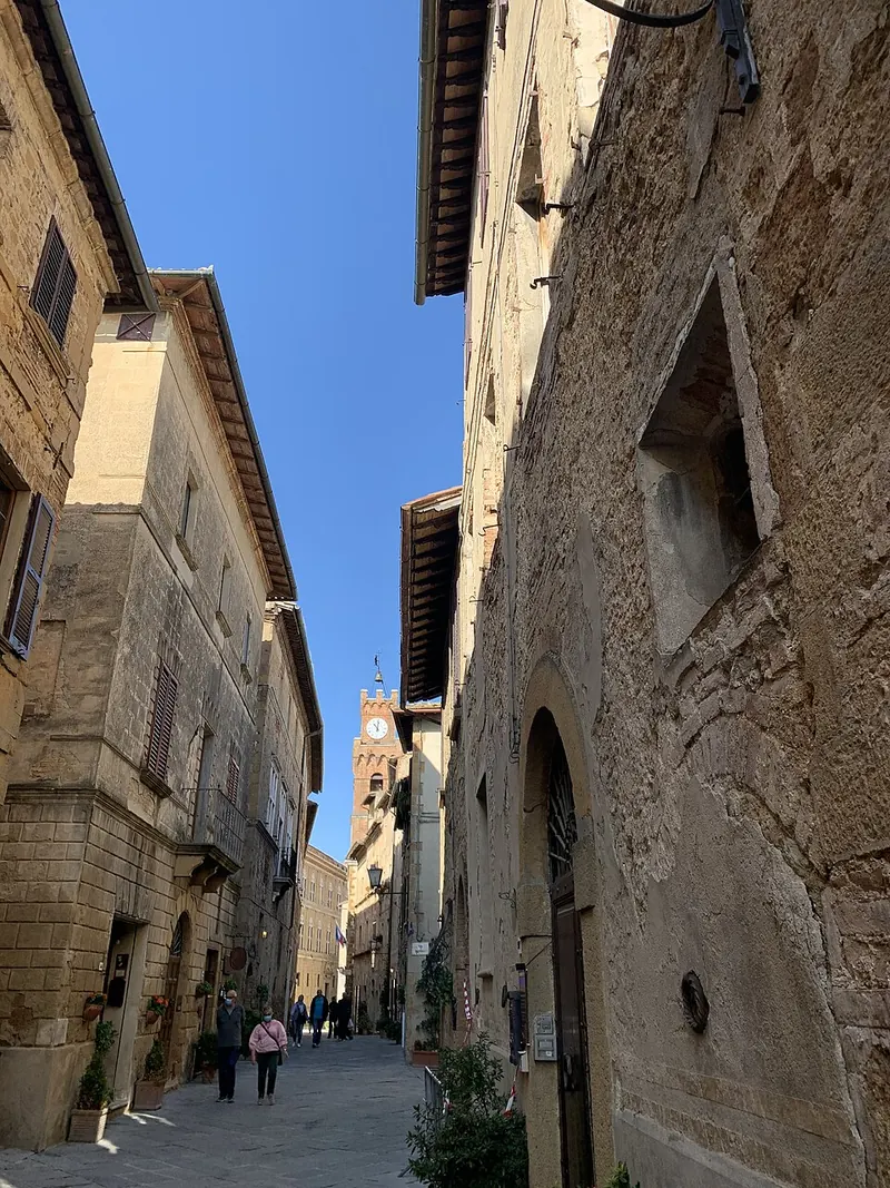 Il centro storico di Pienza