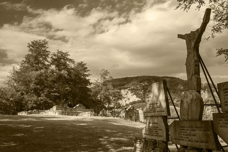 Le querce di Monte Sole, nel parco storico di Marzabotto