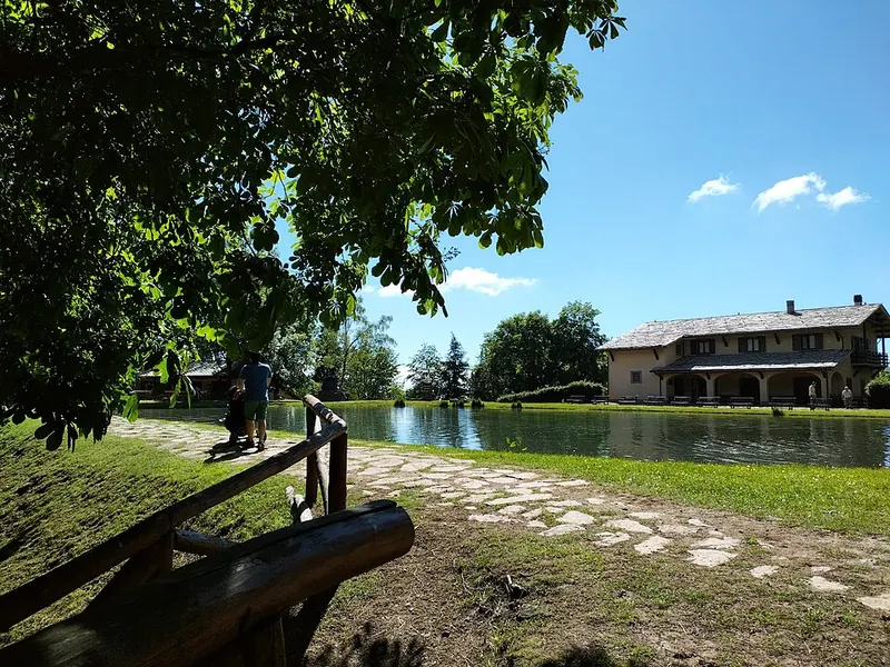 Lago nel parco dell'Orecchiella