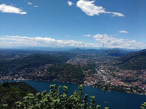 Panorama da Brunate, Como