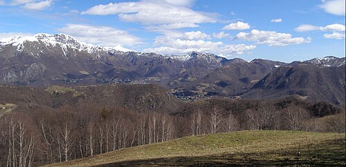 Panorama dai Piani Resinelli, Abbadia Lariana