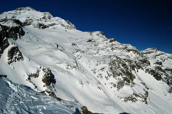 Vista sul Monte Rosa dal Passo dei Salati