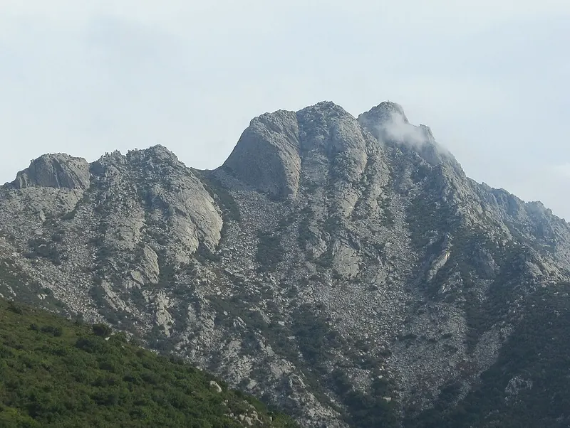Monte Capanne all'isola d'Elba