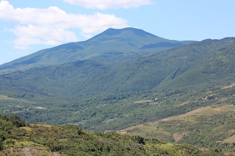 Monte Amiata visto da est